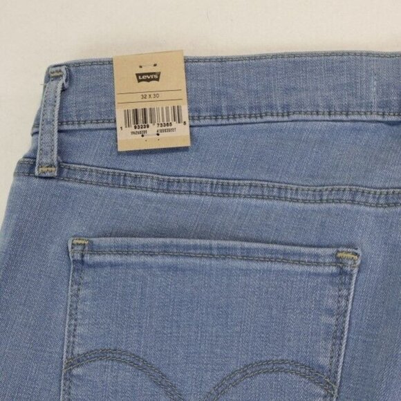 Levi's Jeans Womens 32x30 (Fits 33x30) Blue 311 Shaping Skinny Light Wash New - Picture 8 of 11
